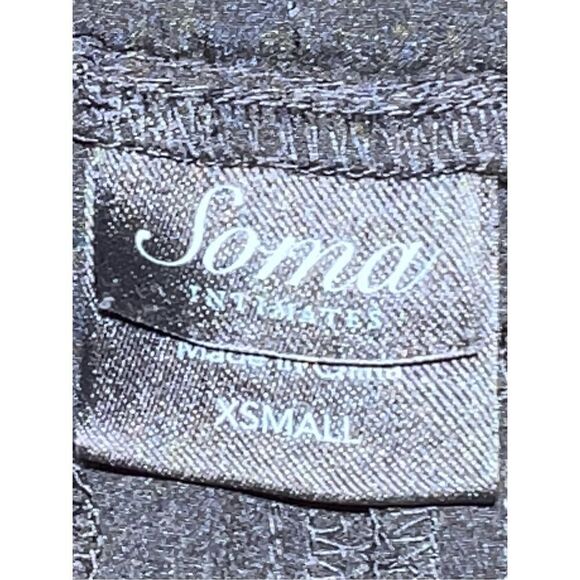 Soma Black Cropped Pants, Capris, Joggers Size XSMALL - Picture 3 of 4